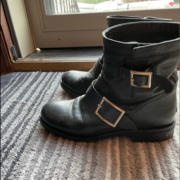 Jimmy Choo Leather Boots - Picture 3 of 6